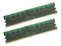 CoreParts - DDR2 - kit - 8 GB: 2 x 4 GB - DIMM 240-pin - 800 MHz / PC2-6400 - registered - ECC