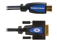 Crestron CBL-HD-DVI - Adapter cable - DVI male to HDMI male - 9.14 m - 4K support