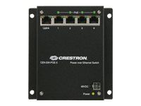 Crestron CEN-SW-POE-5 - Switch - unmanaged - 4 x 10/100/1000 (PoE) + 1 x 10/100/1000 (uplink) - desktop, rack-mountable - PoE