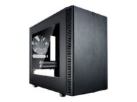 Fractal Design Define Nano S - Window - Tower - ITX - windowed side panel - no power supply (ATX) - black - USB/Audio