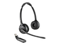 Poly Savi W420-M - 400 Series - headset - full size - DECT - wireless